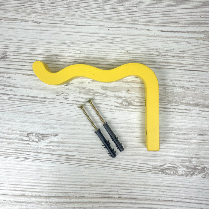 Настінний тримач для кашпо | Жовтий 15 см x 10 см