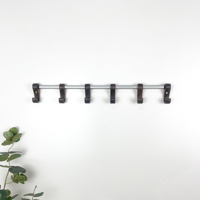 Дерев'яний настінний тримач для рушників