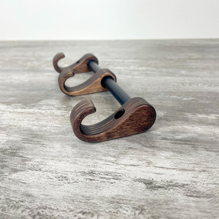 Кухонний тримач для кухлів | Горіх + Чорний