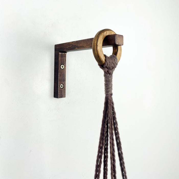 Мінімалістичний кронштейн для кашпо | Горіх