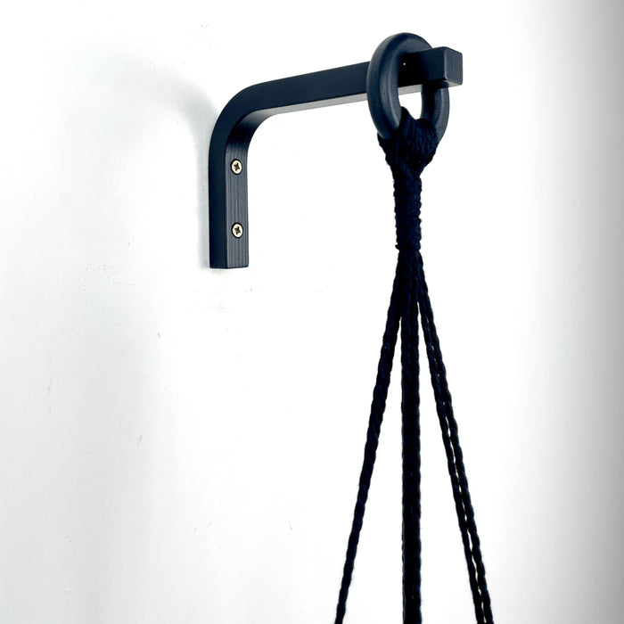 Настінний дерев'яний тримач для квітів | Cучасний стиль