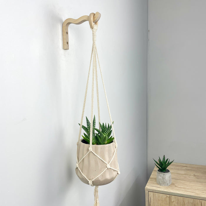 Настінний гачок для вазонів та декору | 10 см х 15 см