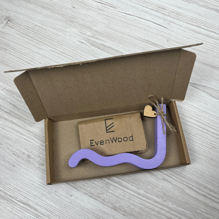 Фіолетовий кронштейн для рослин у стилі Модерн