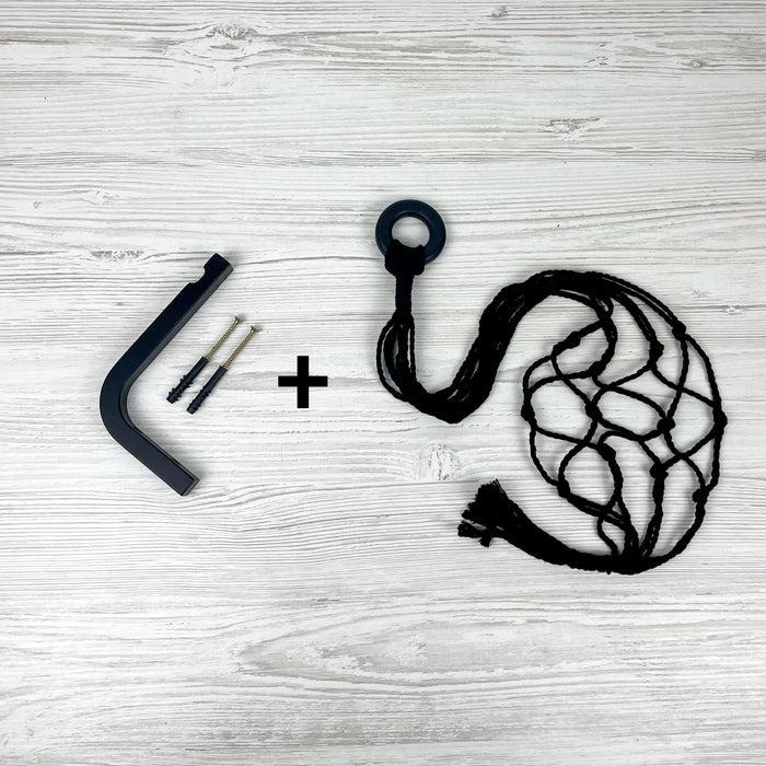 Настінний дерев'яний тримач для квітів | Cучасний стиль