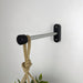 Black Indoor Plant Bracket for Wall | 6" 8" 10" - Image 3