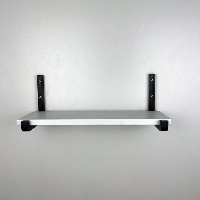 Black Shelf Brackets With Lip - Image 3