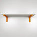 Colorful Wood Brackets for Shelves | Orange 6"x4" - Image 2