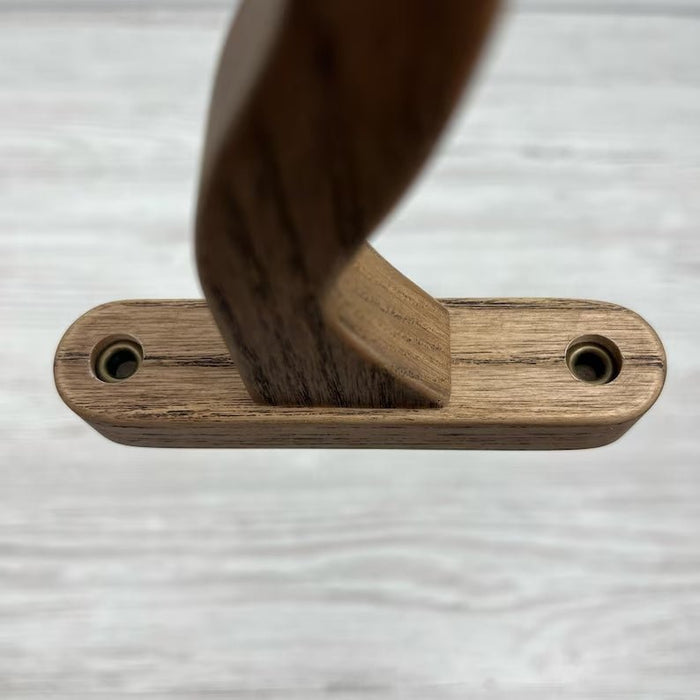 Contemporary Wall - Mounted Wooden Hook for Hanging Plants - EvenWood