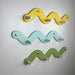 Cute Snake Coat Rack with 3 Hooks | Multi Color - Image 2
