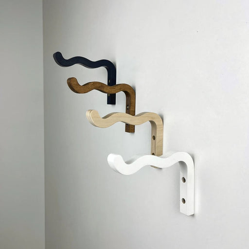 Decorative Wavy Wall Brackets | 6"x4" - Image 1