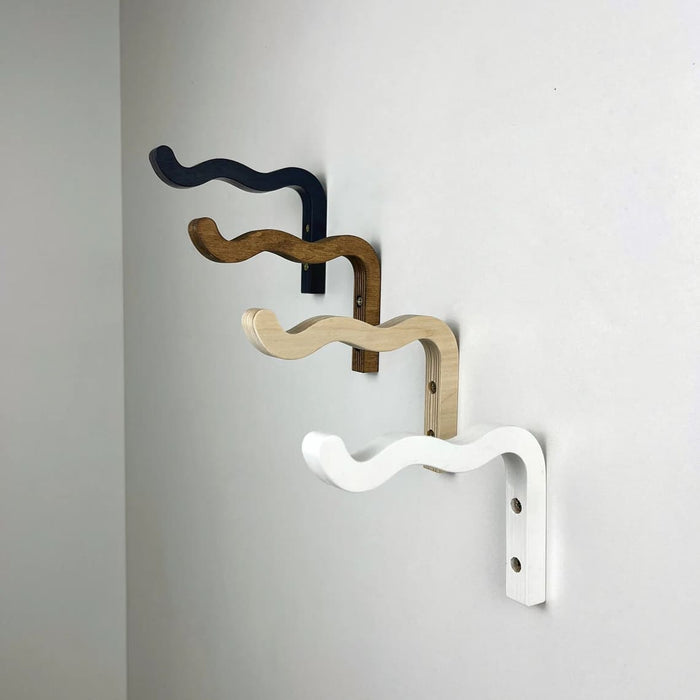 Decorative Wavy Wall Brackets | 6"x4" - Image 1