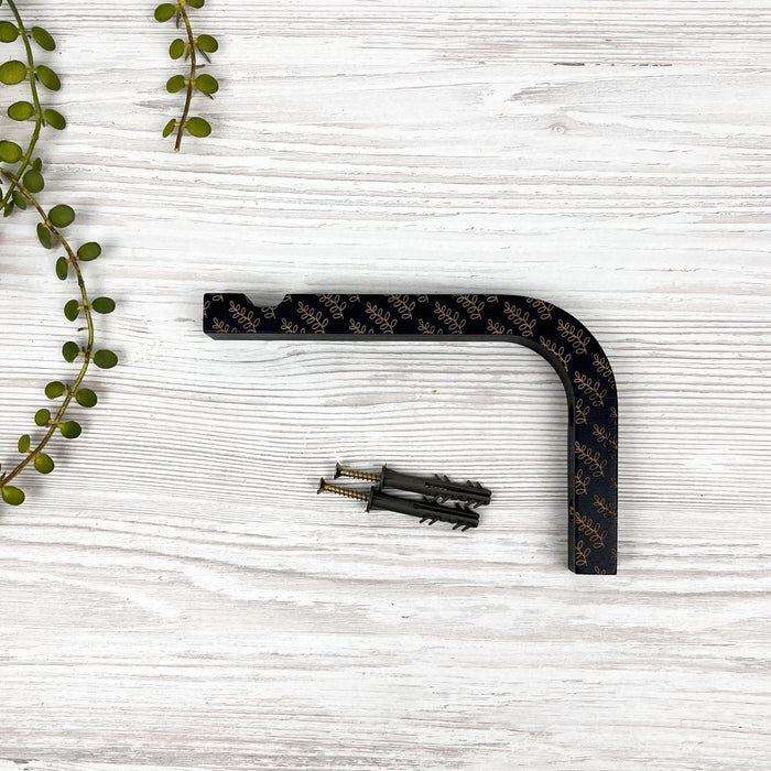 Engraved Plant Hanger Hook | Black 6"x4" - Image 5