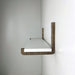 Floating Shelf Brackets With Lip | Walnut - Image 1