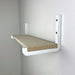 Floating Wood Wall Shelf Brackets with Lip - Image 3