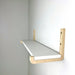 Floating Wood Wall Shelf Brackets with Lip - Image 2