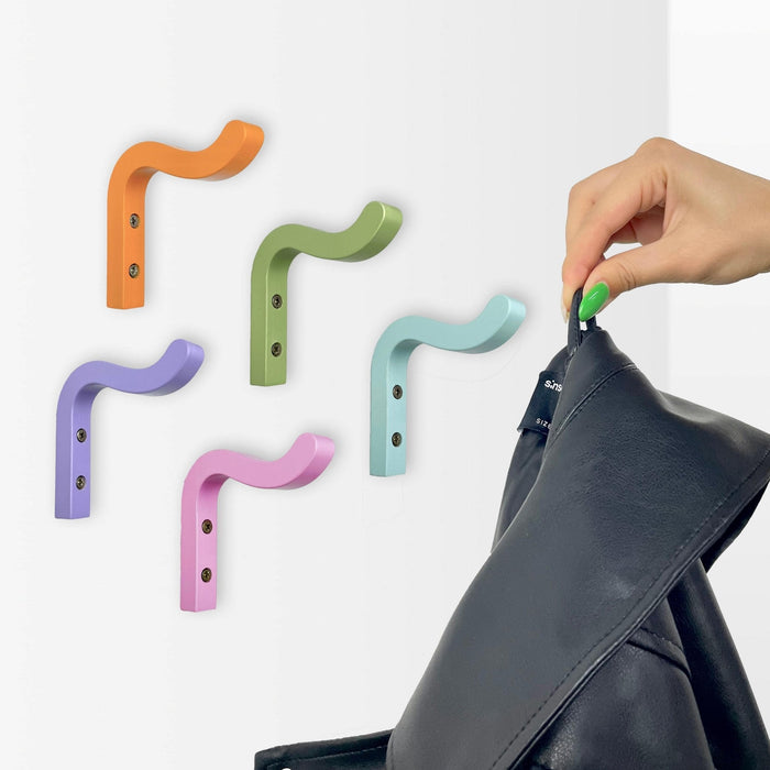 Funky Wall Hanger Piece | Artsy Colorful Rack - Image 1