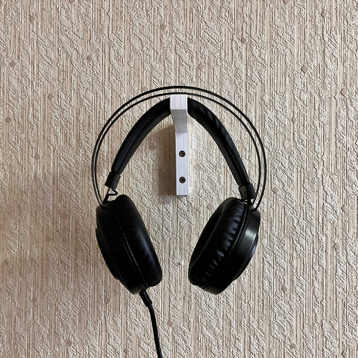Gamer Headset Hook Holder for Wall | White 6"x4" - Image 3