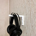 Gamer Headset Hook Holder for Wall | White 6"x4" - Image 1