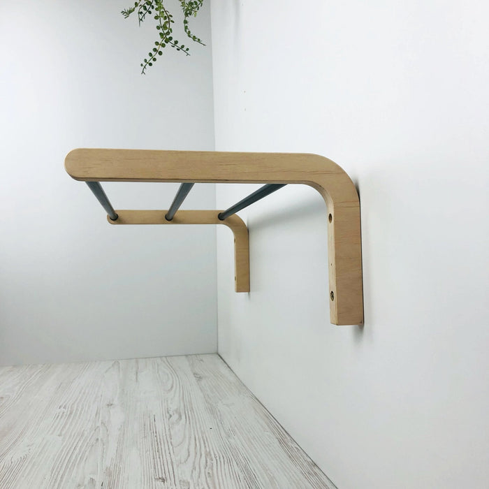 Hanging Shoe Shelf for Wall | 1 Tier - Image 7