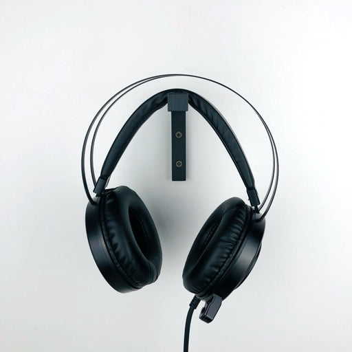 Headphone Hanger Hook for Wall | Black 6"x4" - Image 2