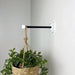 Indoor Hanging Plant Hook | Black & White 6" 8" 10" - Image 4