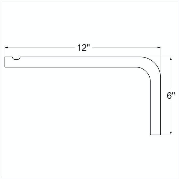 Long Wall Hanging Plant Hook | White 10" 12" - Image 5