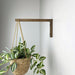 Long Wall Hook for Plants | Walnut Color - Image 1