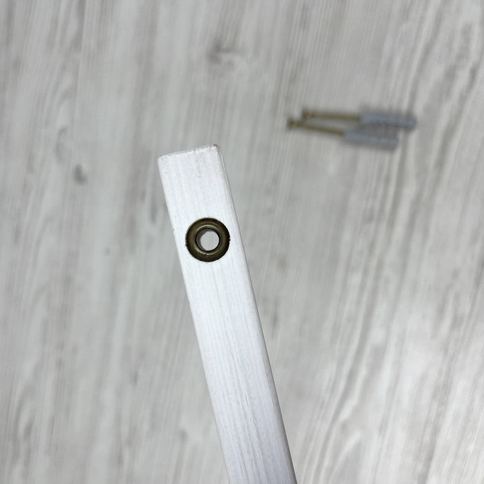 Long Wavy Wall Hook For Planter | White 12"x6" - Image 6