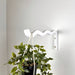 Long Wavy Wall Hook For Planter | White 12"x6" - Image 5