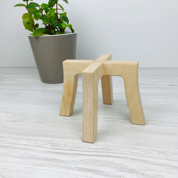 Mini Tabletop Plant Stand | Natural - Image 4
