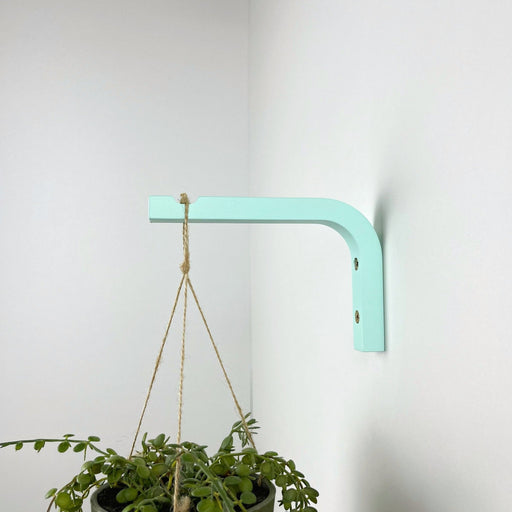 Minimalist Plant Hanger Hook | Sky Blue 6"x4" - Image 1