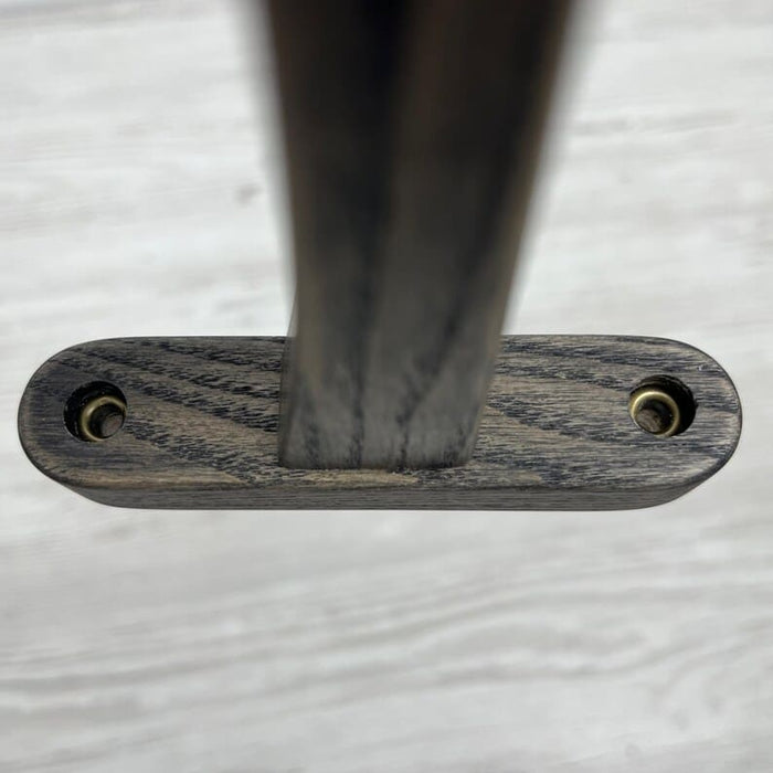 Modern Wall - Mounted Wooden Hook for Plants | Bog Oak Color - Image 4