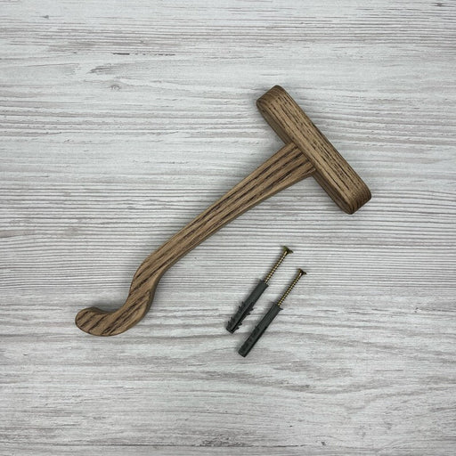 Modern Wooden Hook for Hanging Plants | Walnut - Image 2