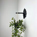 Monstera Leaf Wall Hook for Planter | Black - Image 2