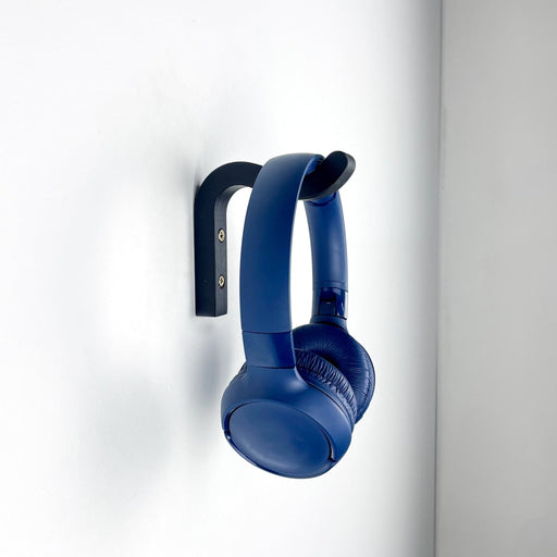 Natural Tone Headphone Holder | Wooden - Inspired Wall Mount - Image 1