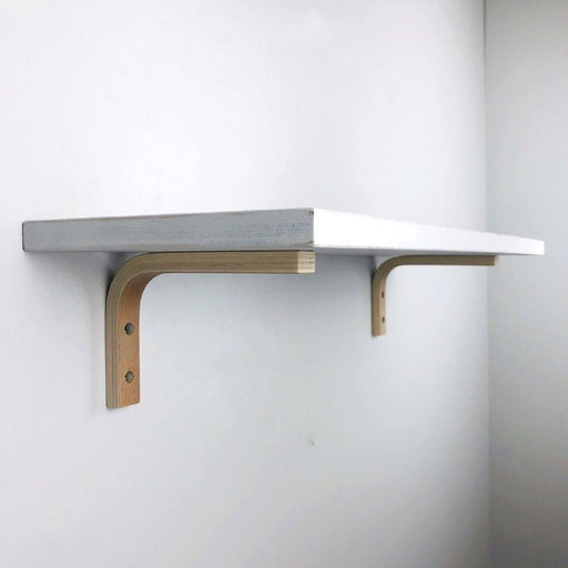 Natural Wall Brackets for Minimalist Shelves - Image 1