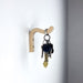 Natural Wood Key Holder | Minimalist Wall Organizer - Image 4