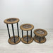 Natural Wood Plant Stand Set of 3 | Scandinavian Style - Image 6