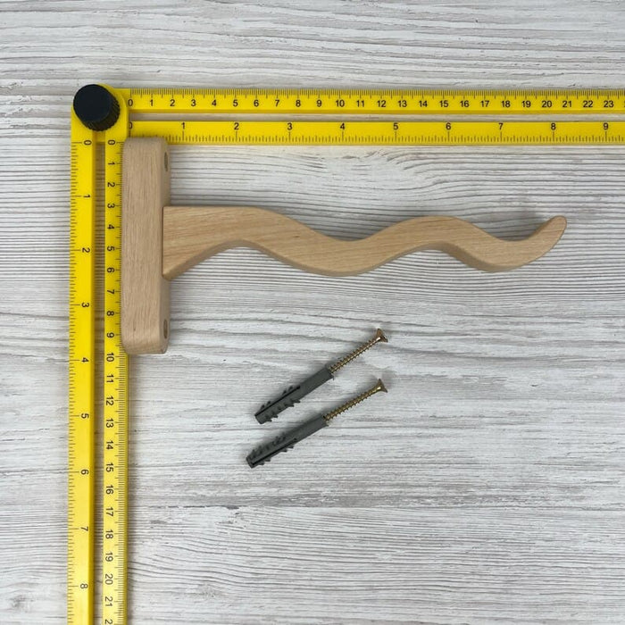 Wavy Plant Hanger Hook for Houseplants | Wood - Image 4