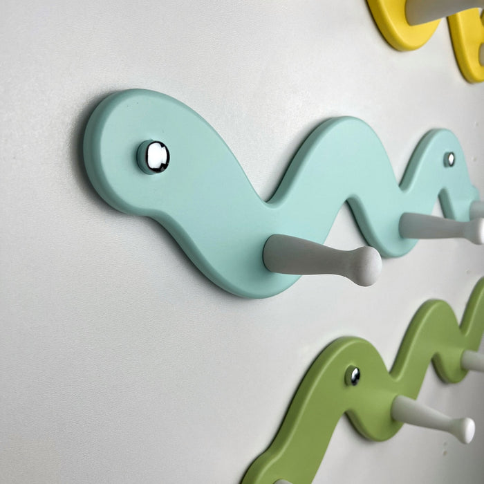 Original Wall Shelf in the Shape of a Snake | SkyBlue Color - Image 2