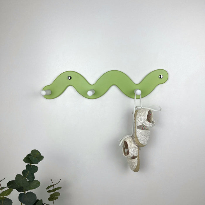 Original Wall Shelf in the Shape of a Snake | SkyBlue Color - Image 10