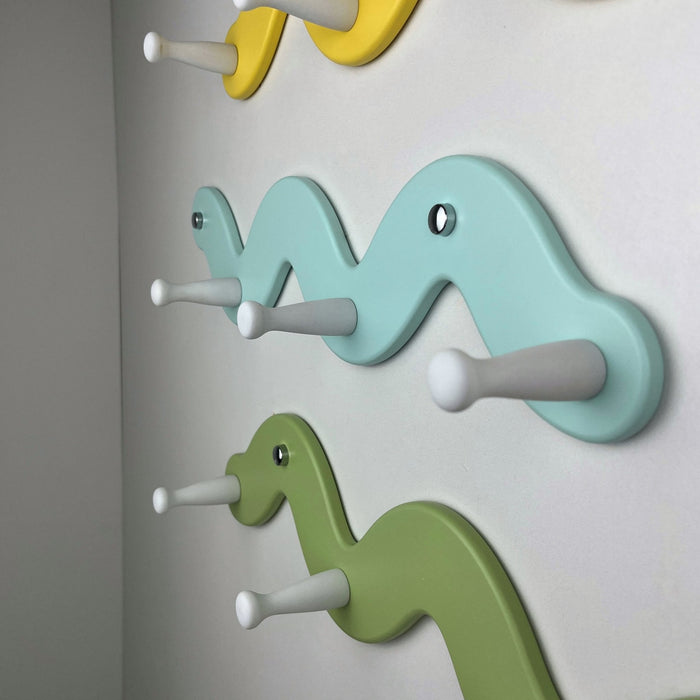 Original Wall Shelf in the Shape of a Snake | SkyBlue Color - Image 3