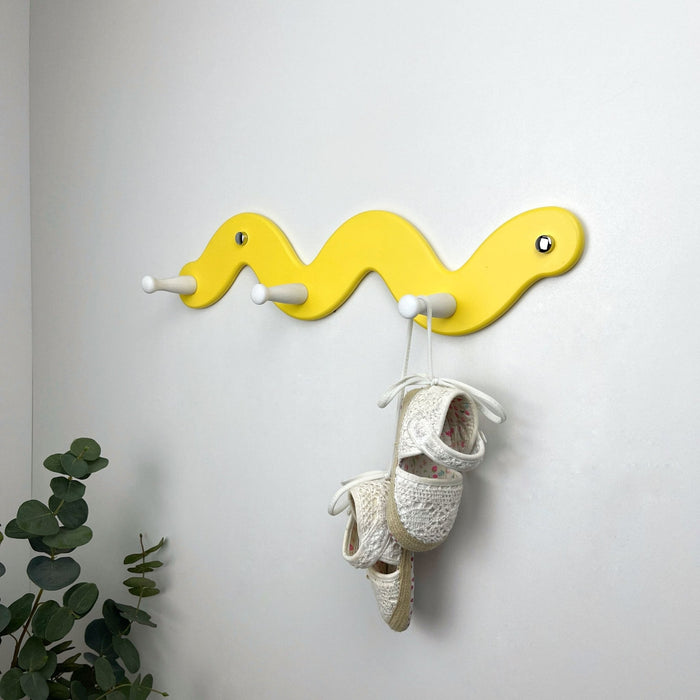 Original Wall Shelf in the Shape of a Snake | SkyBlue Color - Image 11