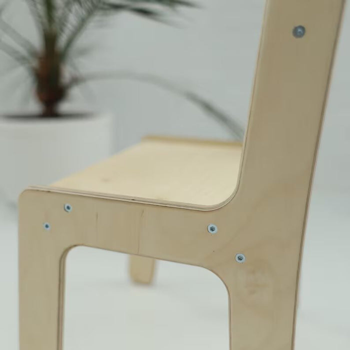 Princess Crown Chair for Girls, Personalized Montessori Stool - Image 3