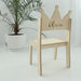 Princess Crown Chair for Girls, Personalized Montessori Stool - Image 2