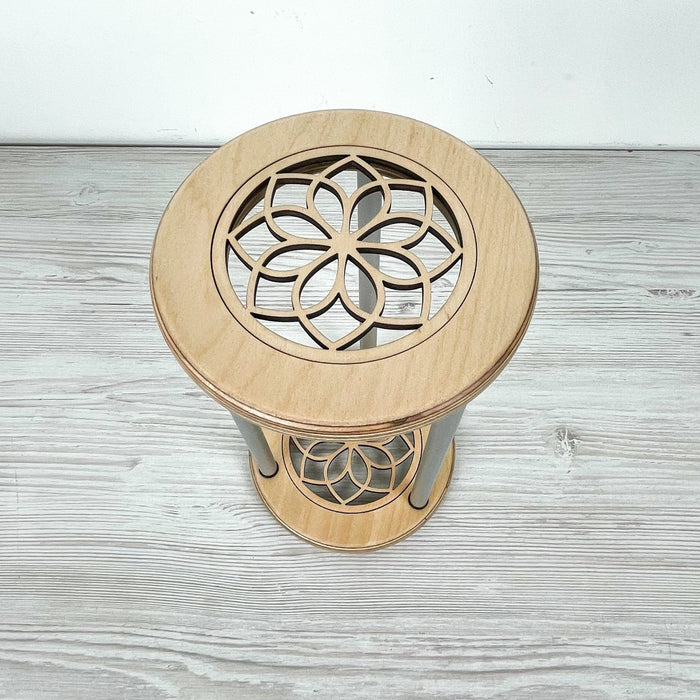 Set of 3 Curved Plant Stands | Natural Flow Design - Image 4