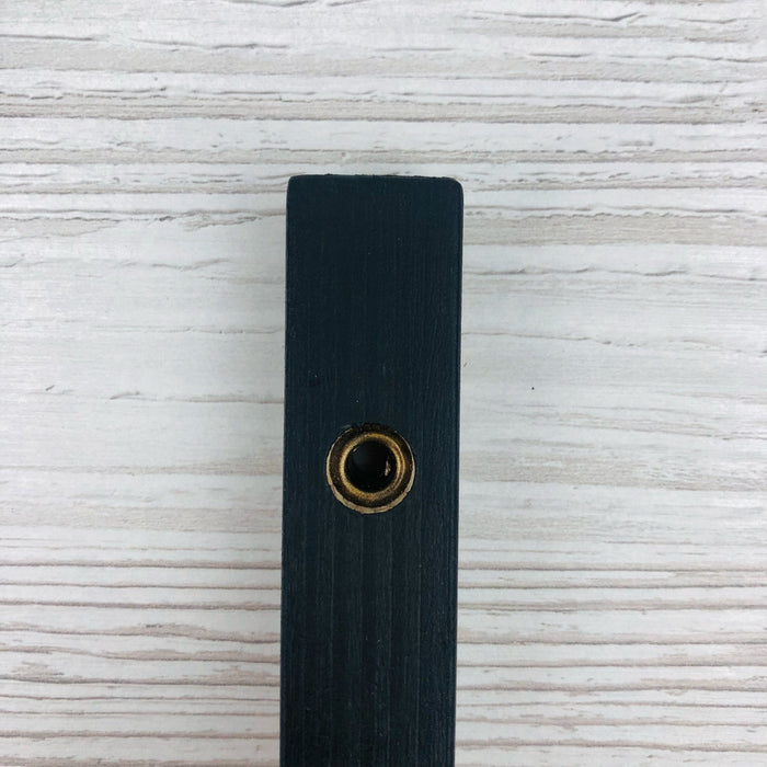 Simple wood wall hook black - Image 5