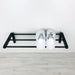 Single Tier Shoe Rack for Wall Black Color - Image 2
