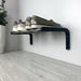 Single Tier Shoe Rack for Wall | Black + Silver Rods - Image 2