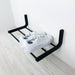Single Tier Shoe Rack for Wall Black Color - Image 9